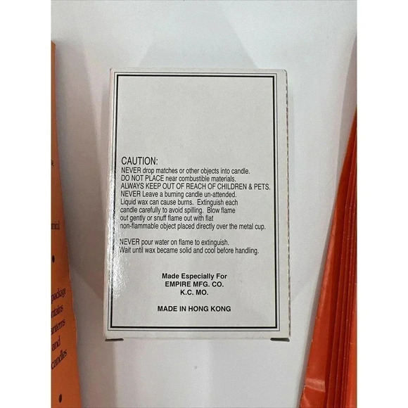 Vintage Halloween Luminarias Witch, Black Cat, Jack-o-lantern W/candles/Empire - Picture 7 of 9